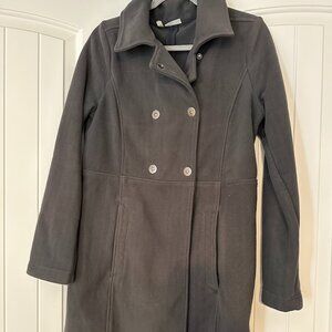 Athleta Fleece Switchback Double Breasted Pea Coat